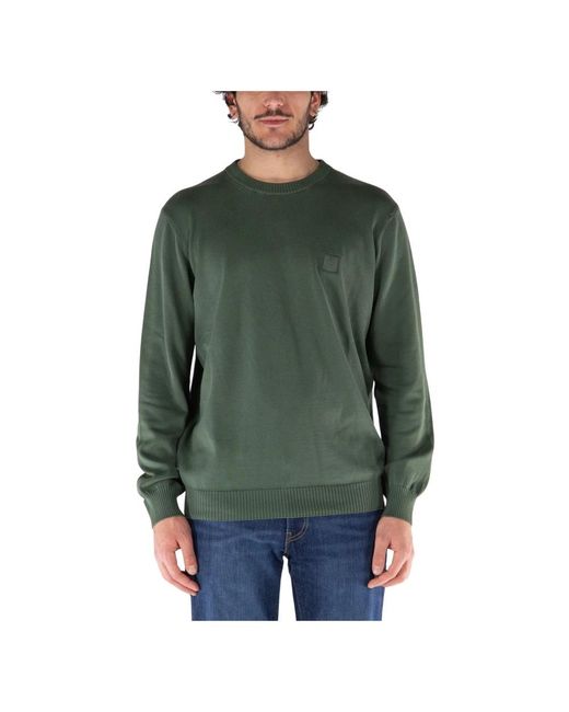 Timberland Green Round-Neck Knitwear for men