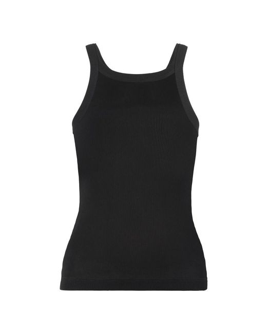 Fendi Black Sleeveless Tops