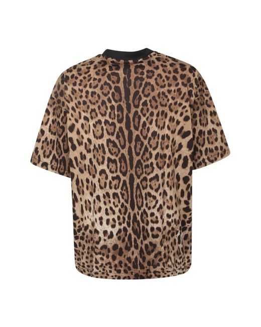 Dolce & Gabbana Brown T-Shirts for men