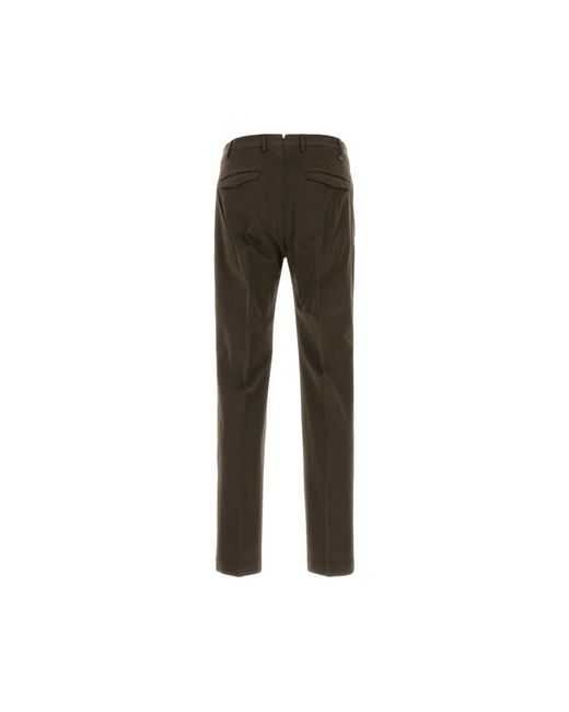 PT Torino Gray Slim-Fit Trousers for men