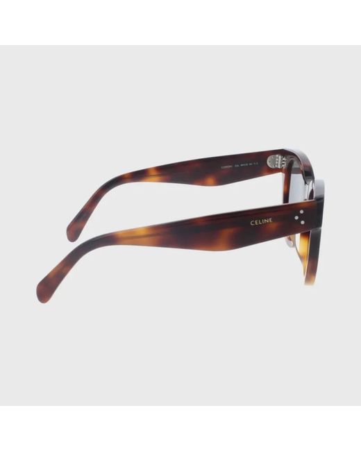 Céline Brown Stilvolle sonnenbrille mit einzigartigem design