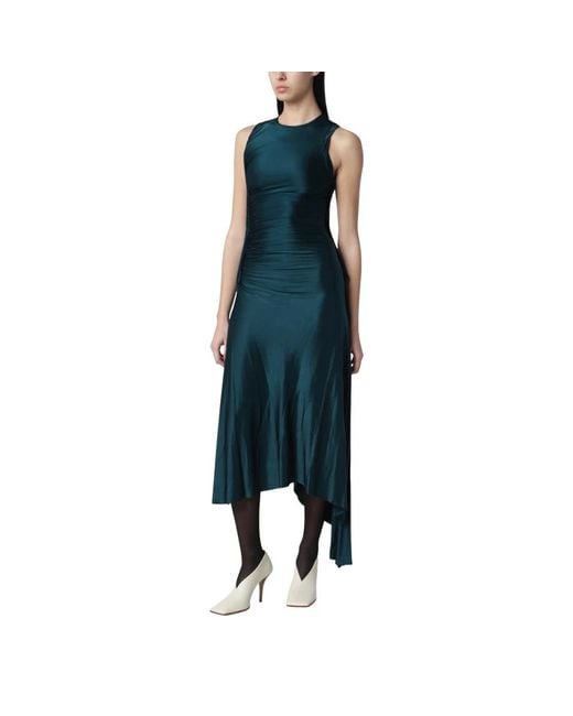Victoria Beckham Blue Party Dresses