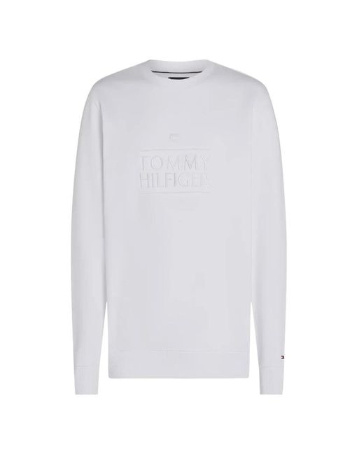 Tommy Hilfiger White Sweatshirts for men