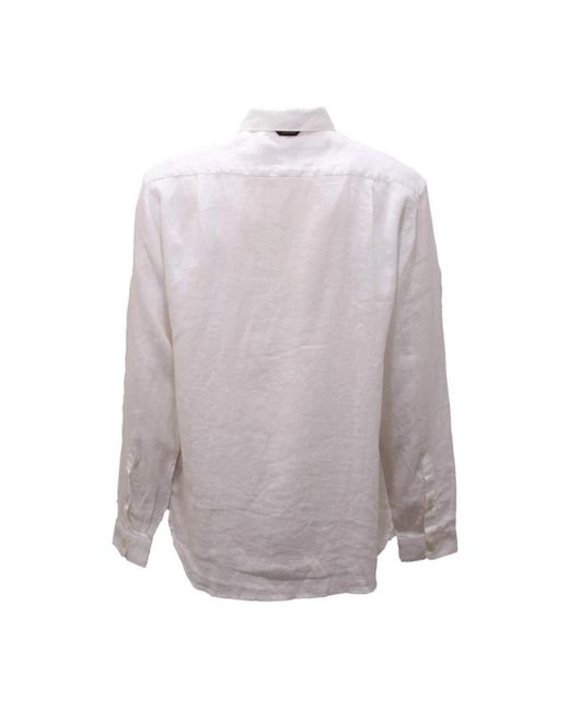 Napapijri White Formal Shirts for men