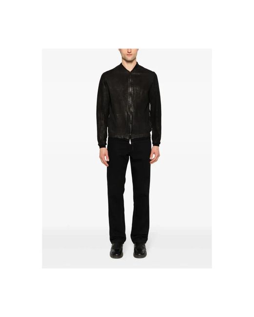 Salvatore Santoro Black Light Jackets for men