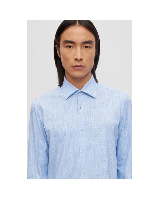 HUGO Blue Formal Shirts for men