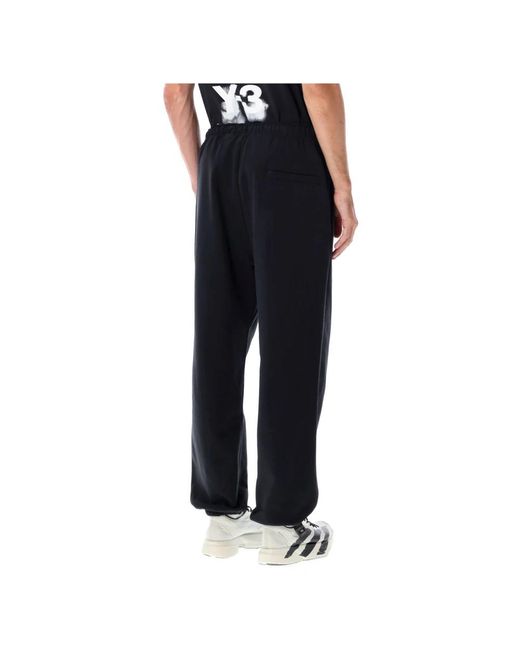 Y-3 Black Sweatpants for men