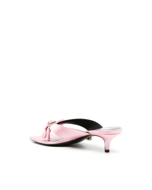 Versace Heeled Mules in het Pink
