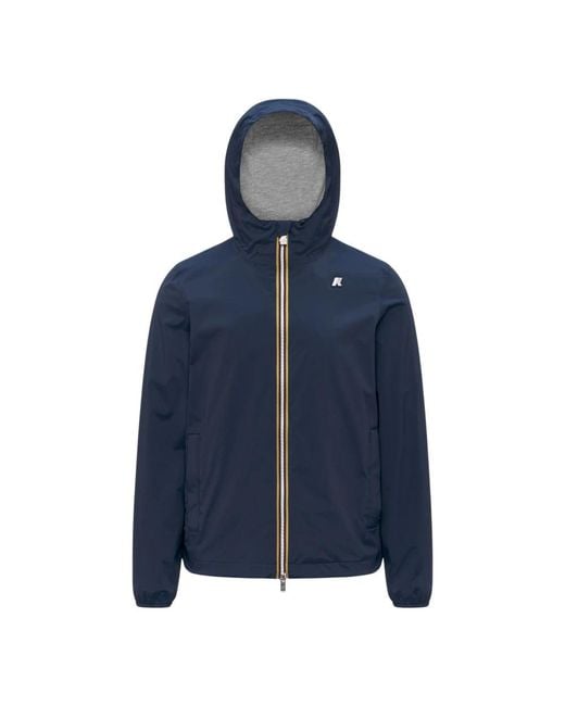 K-Way Blue Light Jackets for men