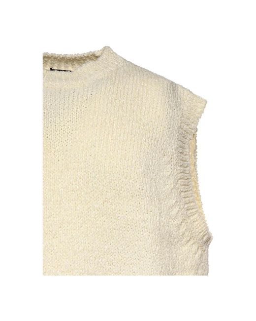 Laminar Natural Sleeveless Knitwear for men