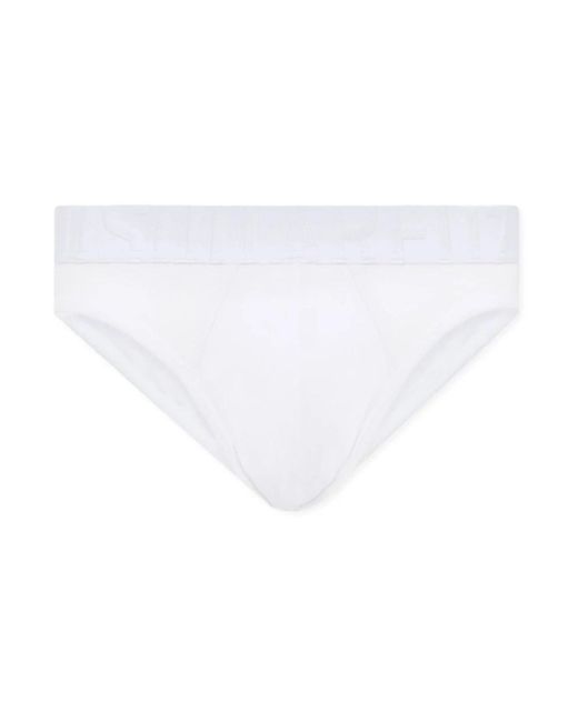DSquared² Witte Stretch Jersey Briefs in het White voor heren