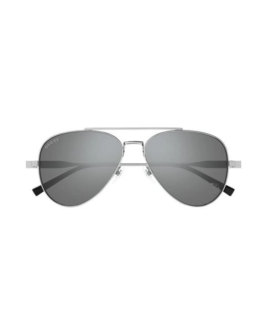 Gucci Gray Sunglasses for men
