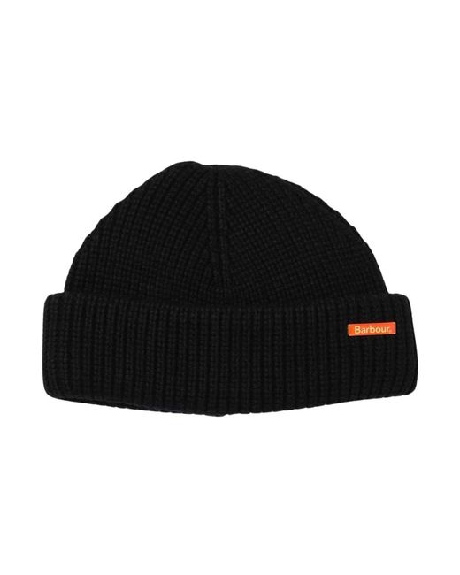 Beanies di Barbour in Black da Uomo