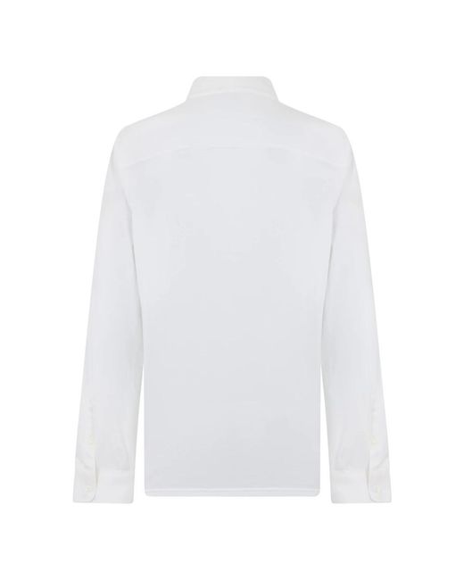 Fedeli White Casual Shirts for men