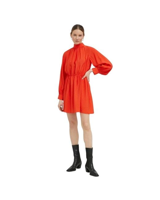 Short Dresses Samsøe & Samsøe de color Red