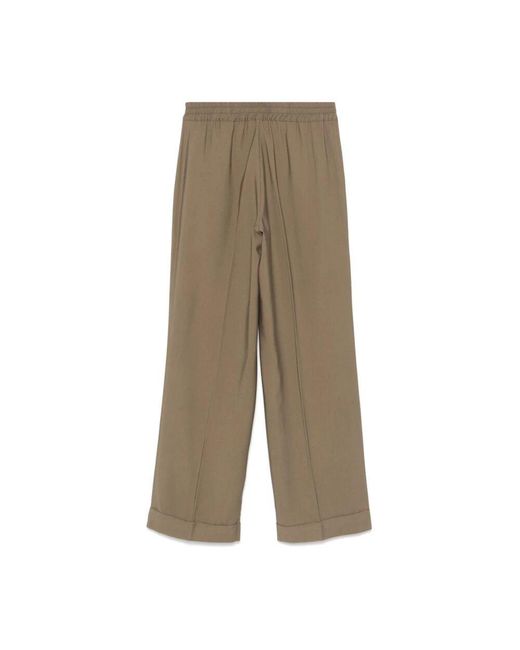 Wide Trousers Liu Jo de color Green