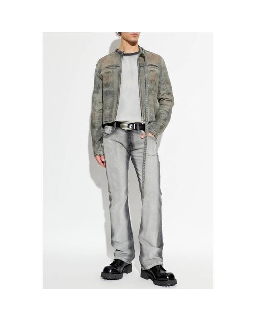 DIESEL Gray T-Shirts for men