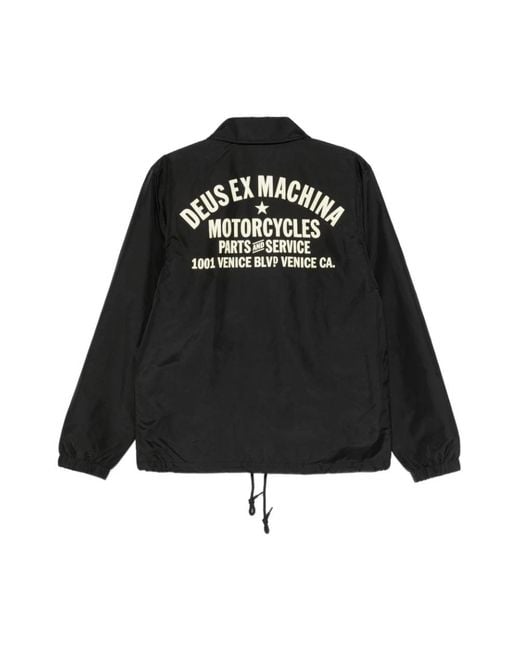 Deus Ex Machina Black Light Jackets for men