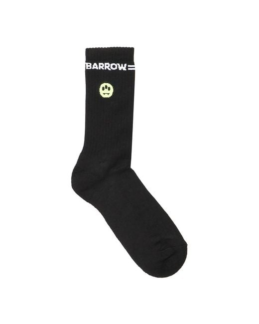 Socks Barrow de color Black