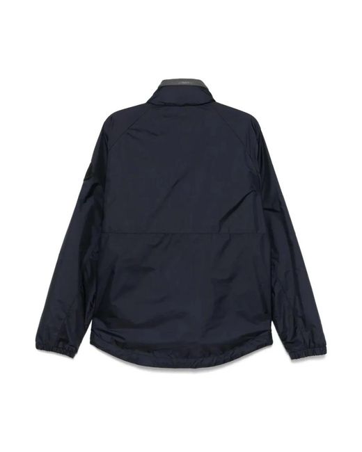 Moncler Blue Light Jackets for men