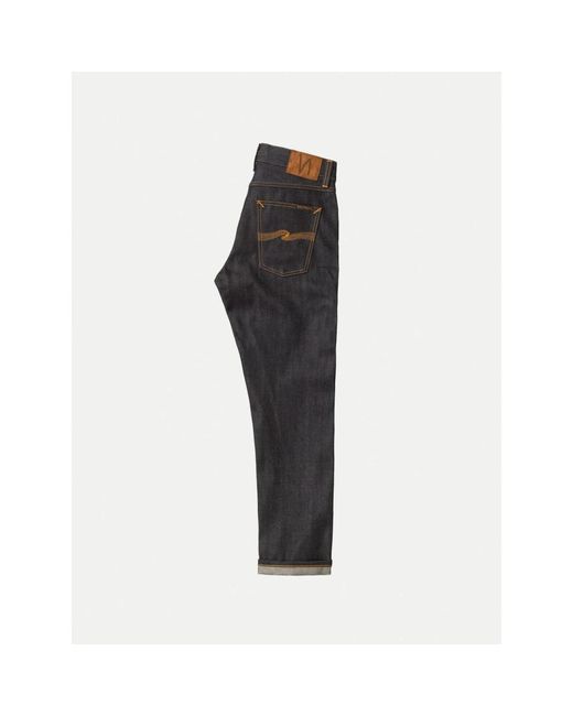 Nudie Jeans Gray Straight Jeans for men