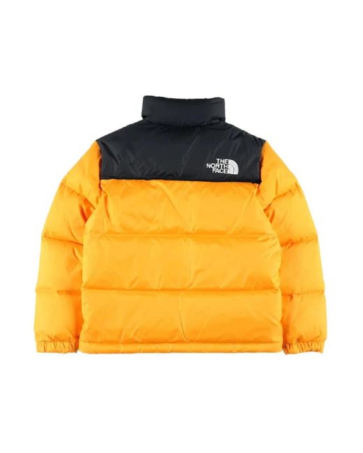 The North Face Fitness ,Geel ,Nylon 1996 Retro Nuptse Jacket in het Yellow