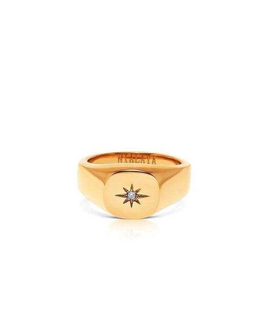 Rings Nialaya en coloris Metallic