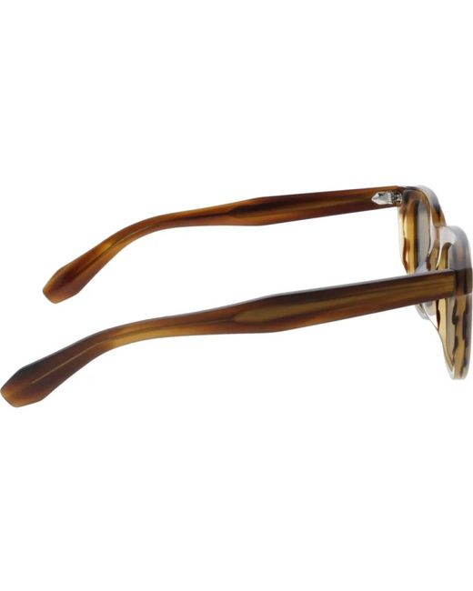 Oliver Peoples Blue Ikonoische sonnenbrille mit gläsern
