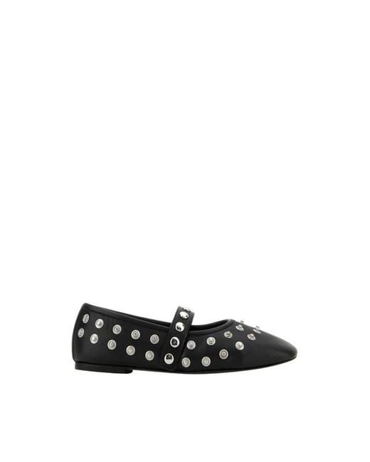 Stella McCartney Black Ballerinas