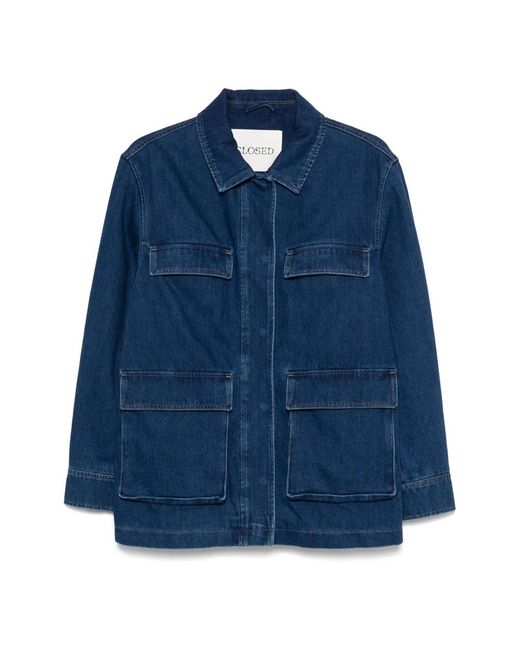 Closed Field Jacket in het Blue