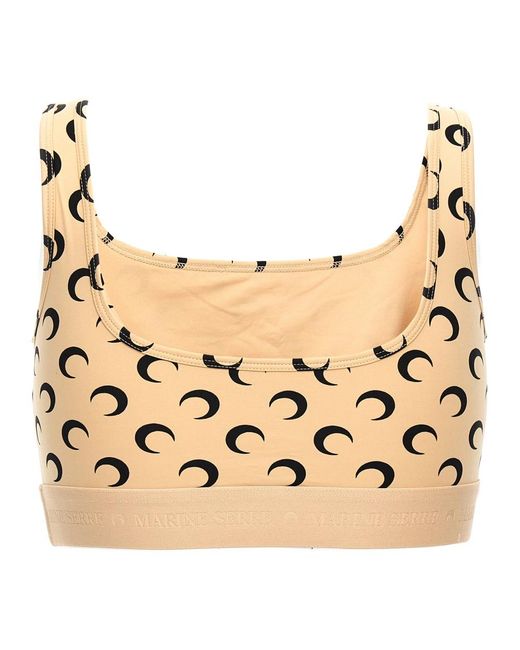 Sleeveless Tops MARINE SERRE en coloris Metallic