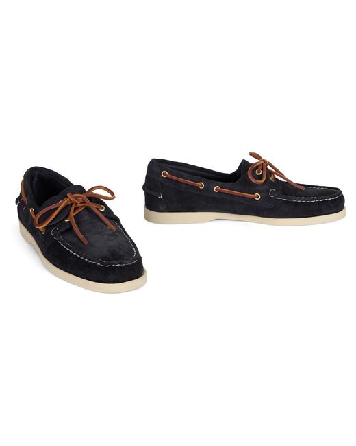 Sebago Blue Sailor Shoes for men