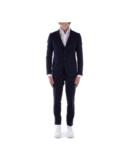 Suits > suit sets > single breasted suits CoSTUME NATIONAL pour homme en coloris Blue