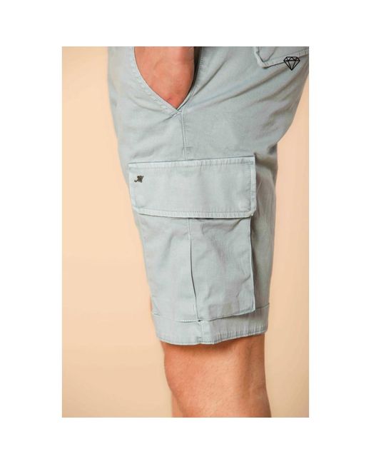 Mason's Blue Casual Shorts for men
