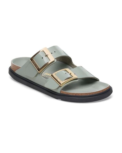 Sliders di Birkenstock in Green