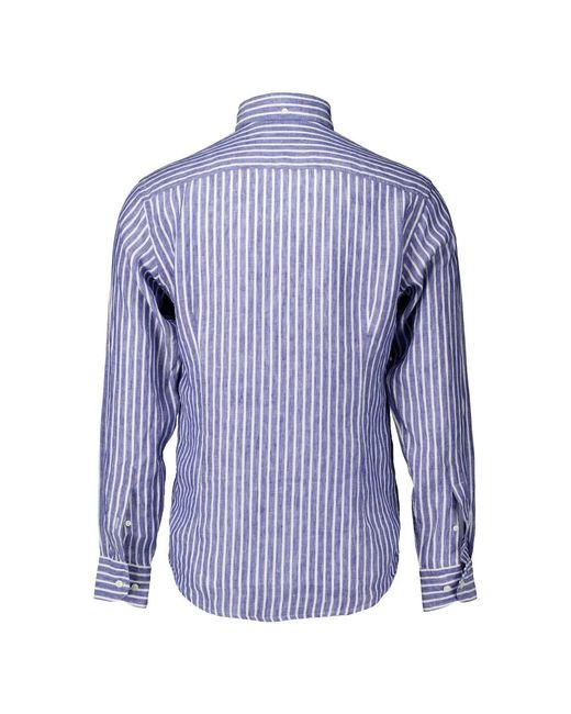 Eton of Sweden Blue Casual Shirts for men