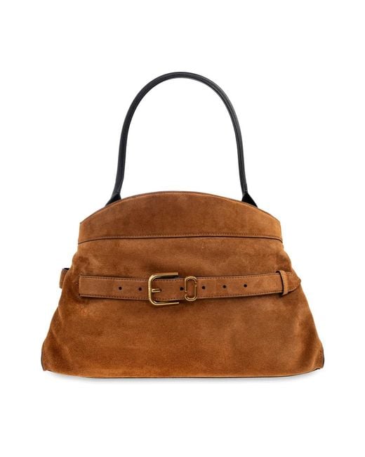 Marc Jacobs Brown Schultertasche Dakota
