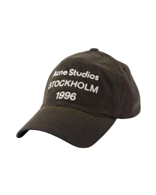 Acne Black Hats & Caps