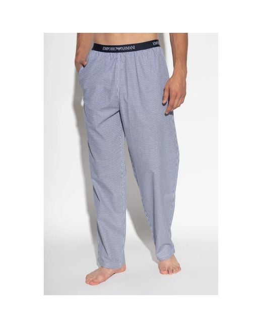 Emporio Armani Blue Pyjamas for men