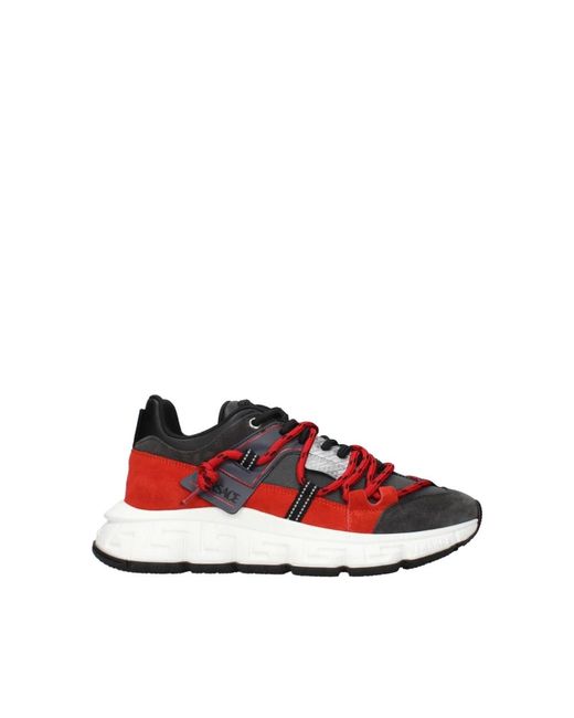 Versace Red Sneakers for men
