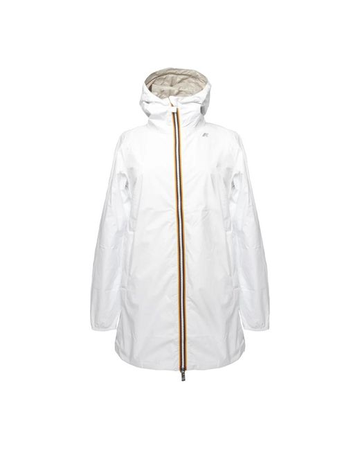 Light Jackets K-Way de color White
