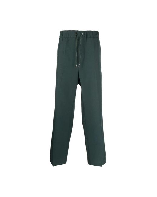 OAMC Green Straight Trousers for men