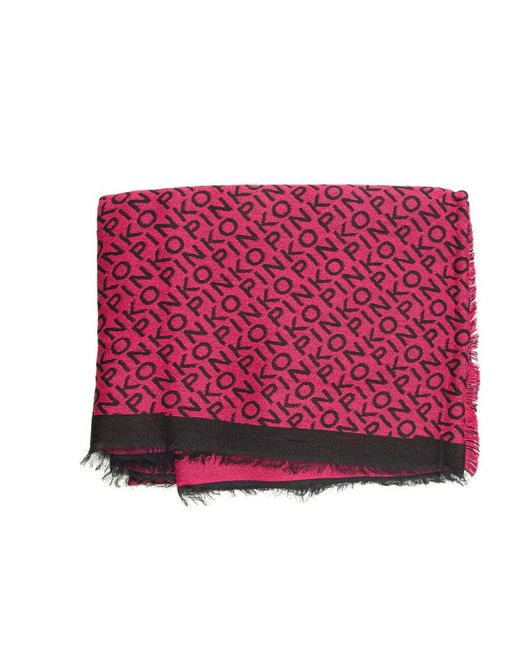 Pinko Red Winter Scarves