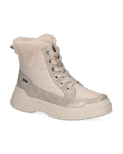 Caprice Natural Winter Boots