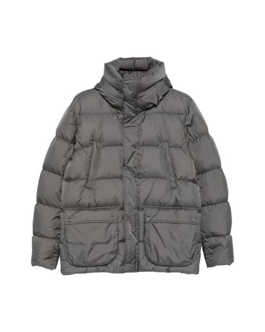 Herno Gray Down Jackets for men