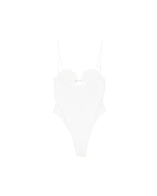 Oseree White Swimsuits