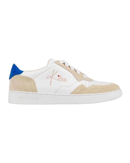 Kiton White Sneakers for men
