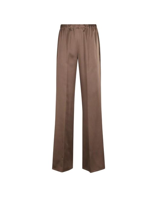 Antonelli Brown Wide Trousers
