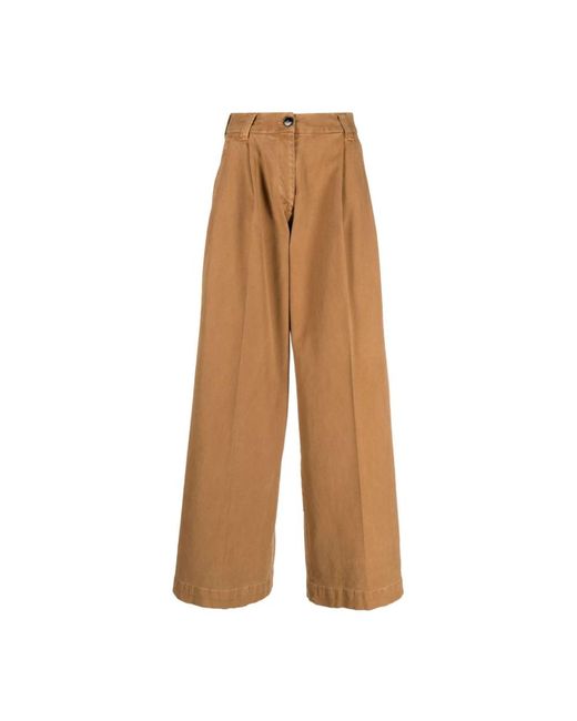 Gabriele Pasini Brown Wide Trousers