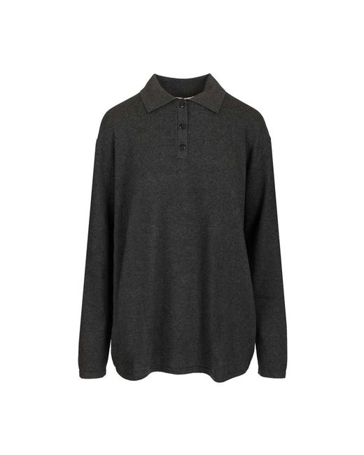 Lisa Yang Black Polo Shirts